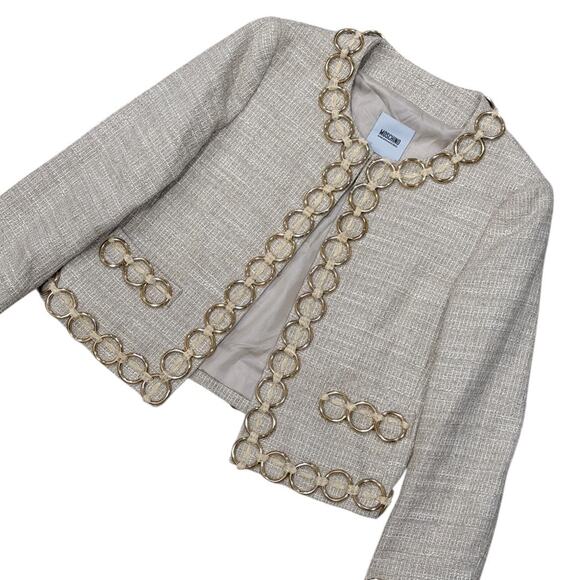 90s Moschino Cheap & Chic Embellished Blazer - Picture 9 of 12